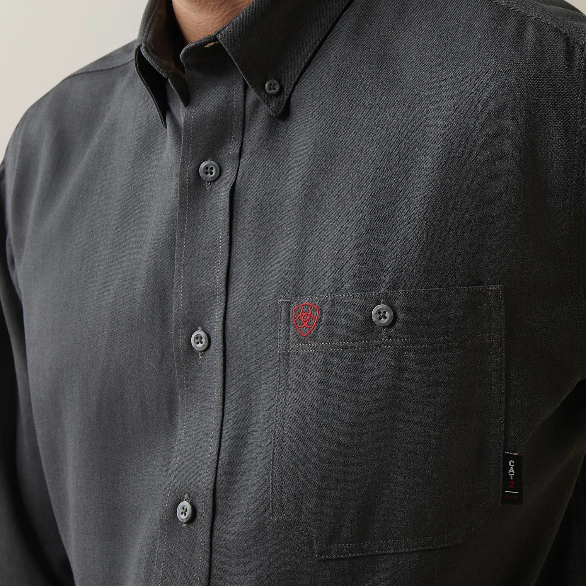 FR Air Inherent Work Shirt - Charcoal Heather
