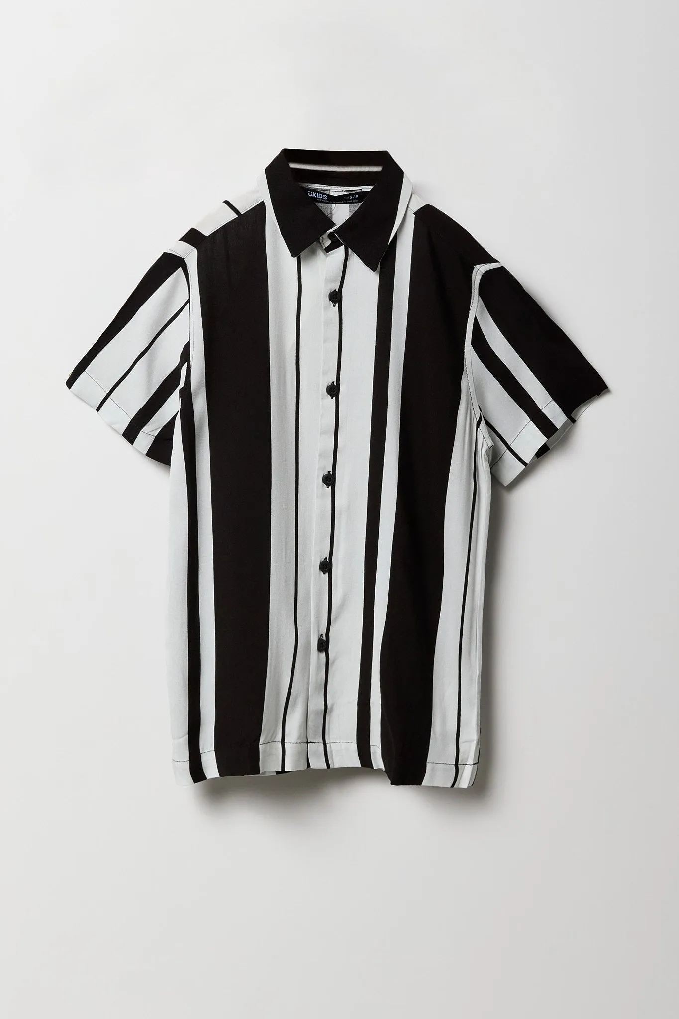 Haut boutonné avev motif cachemire et col pour garçon