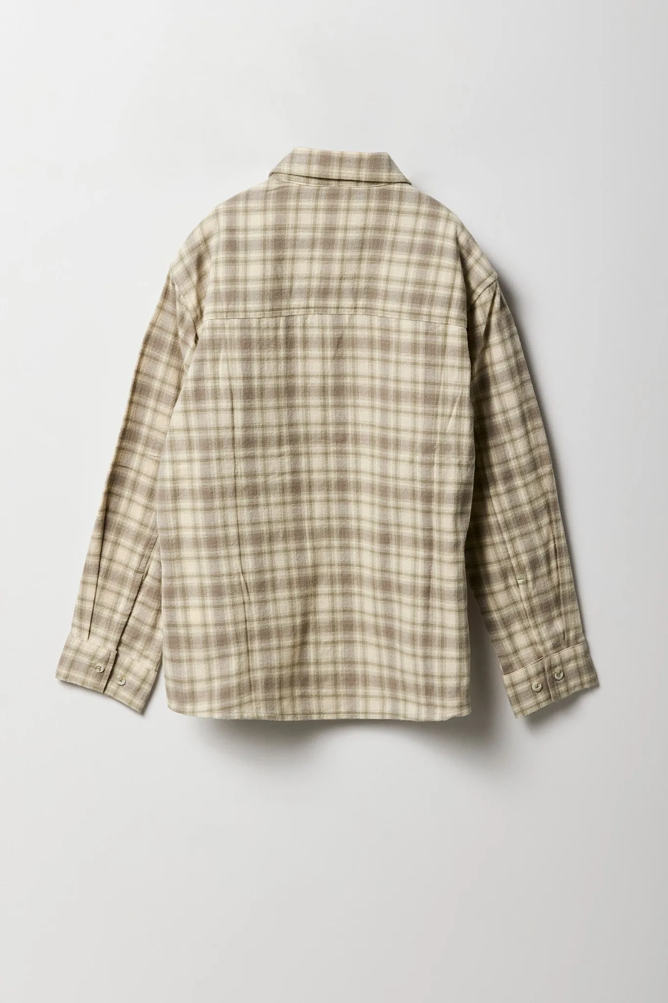 Haut boutonné en flanelle pour garçon
