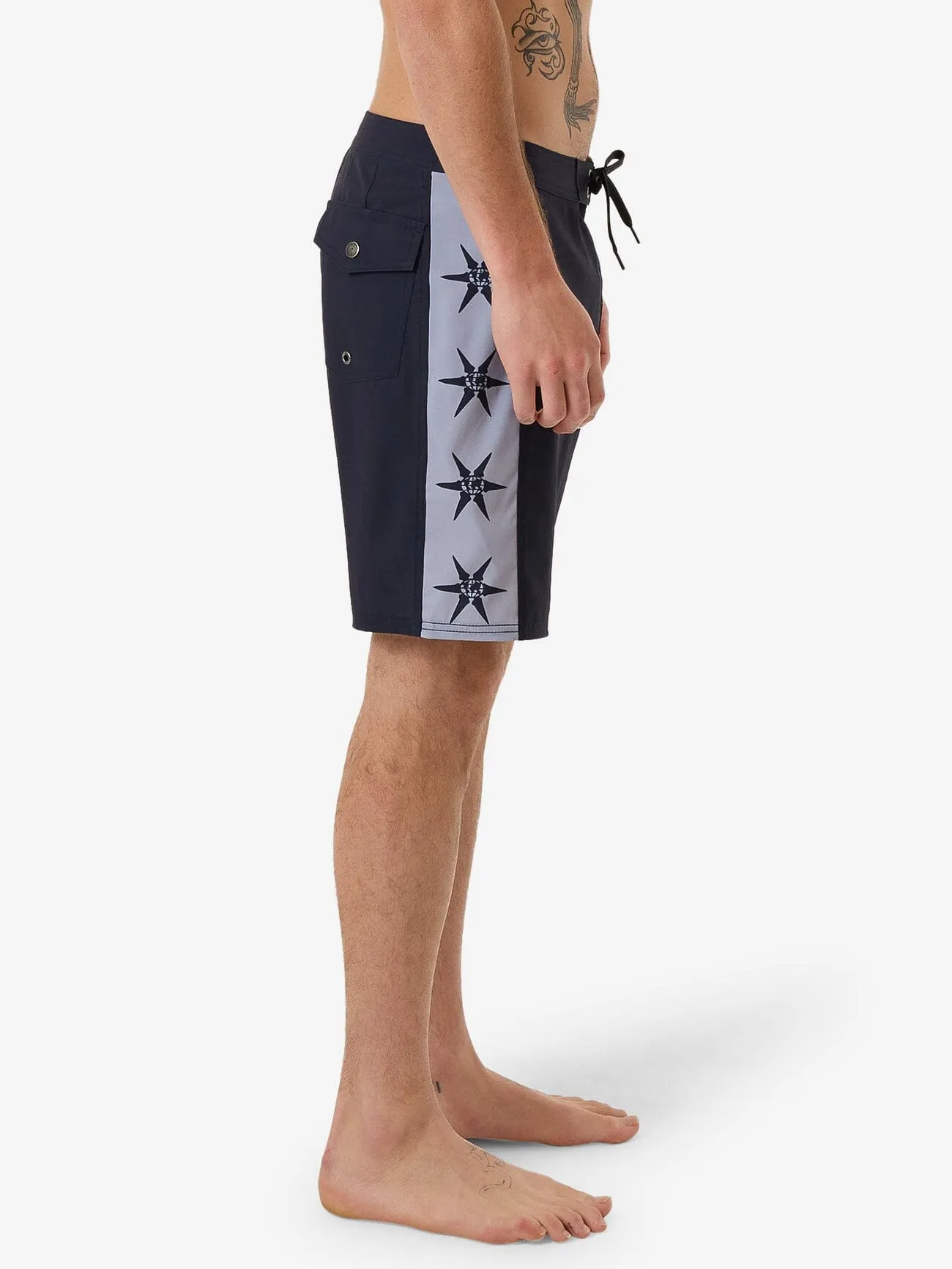 Infinite Stars Boardshort 22" Leg - Total Eclipse