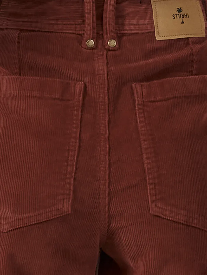 Koko Cord Short - Burnt Henna