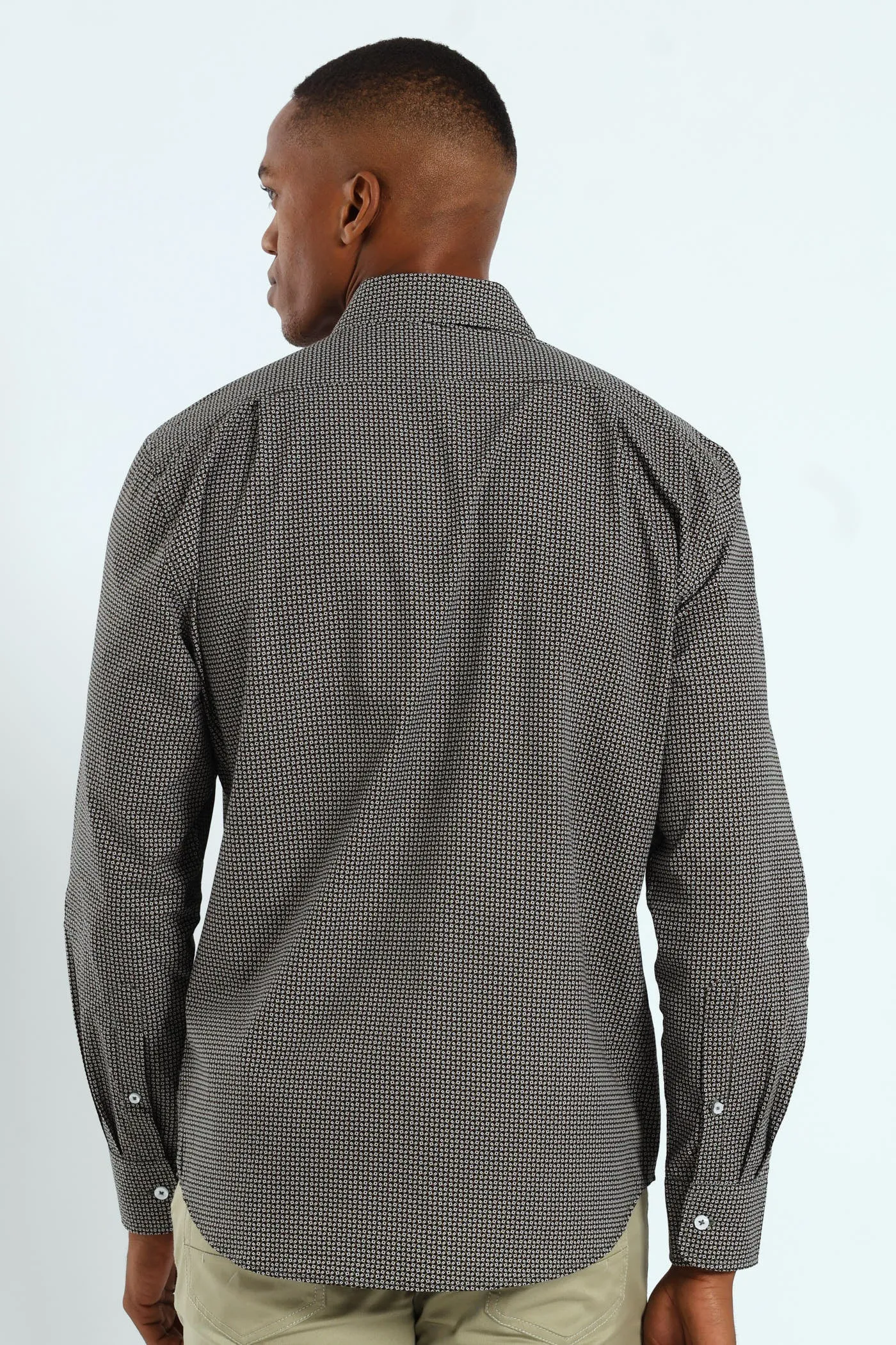 Long Sleeve Ares Shirt - Brown