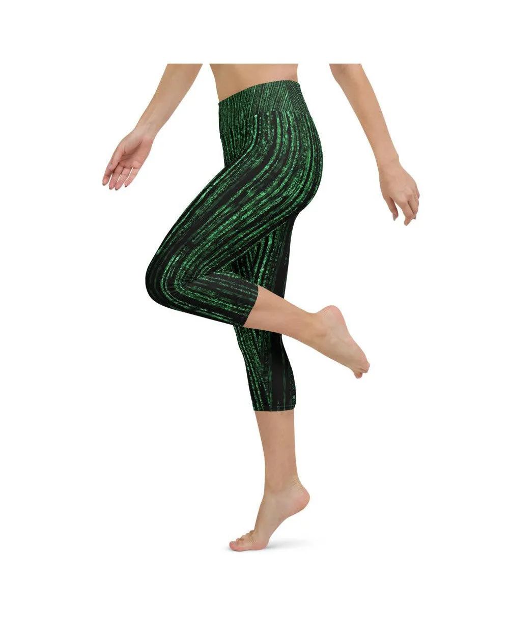 Matrix Inspired Yoga Capris