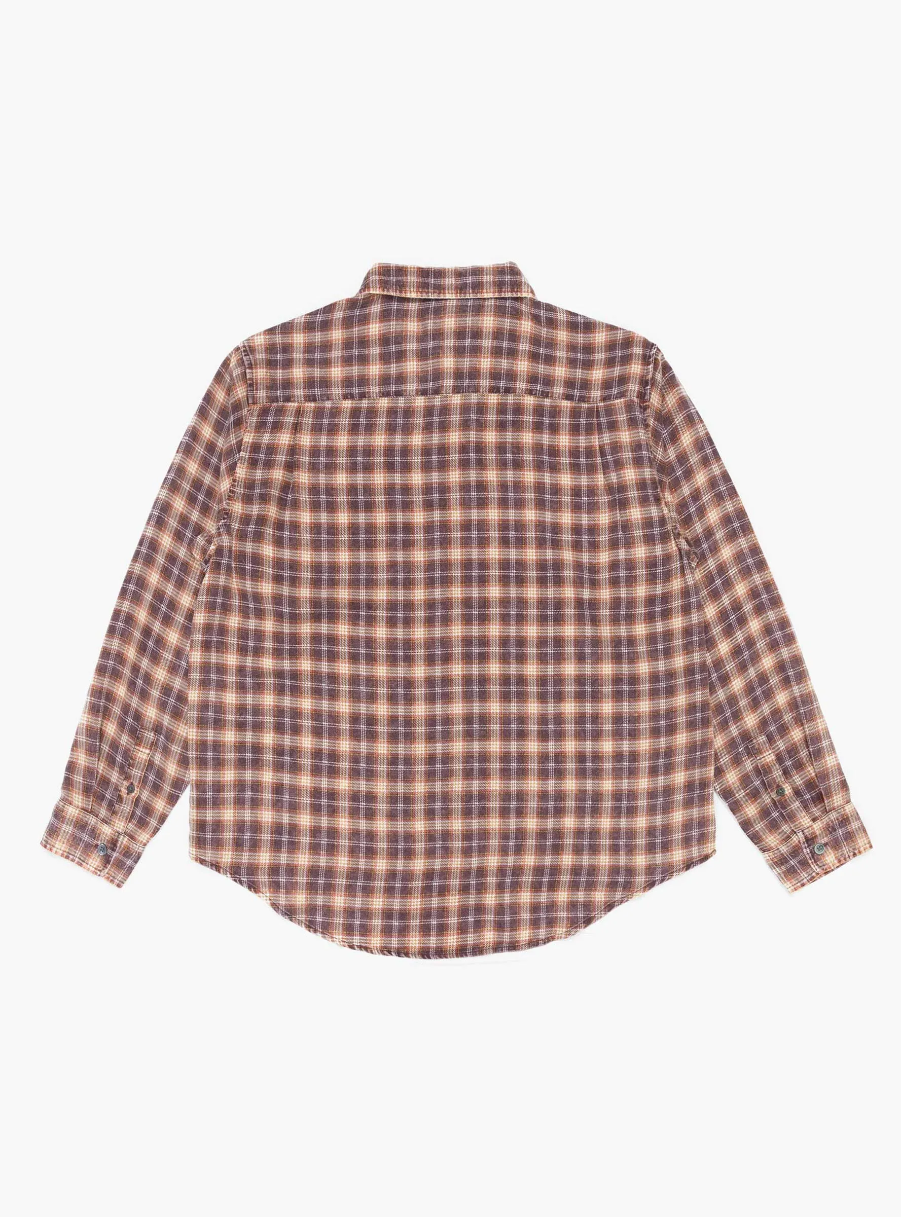 Matthew Plaid Shirt Brick