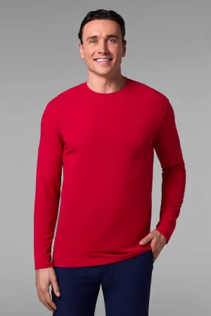 Men's Morada Everyday Long Sleeve T-Shirt | Cherry