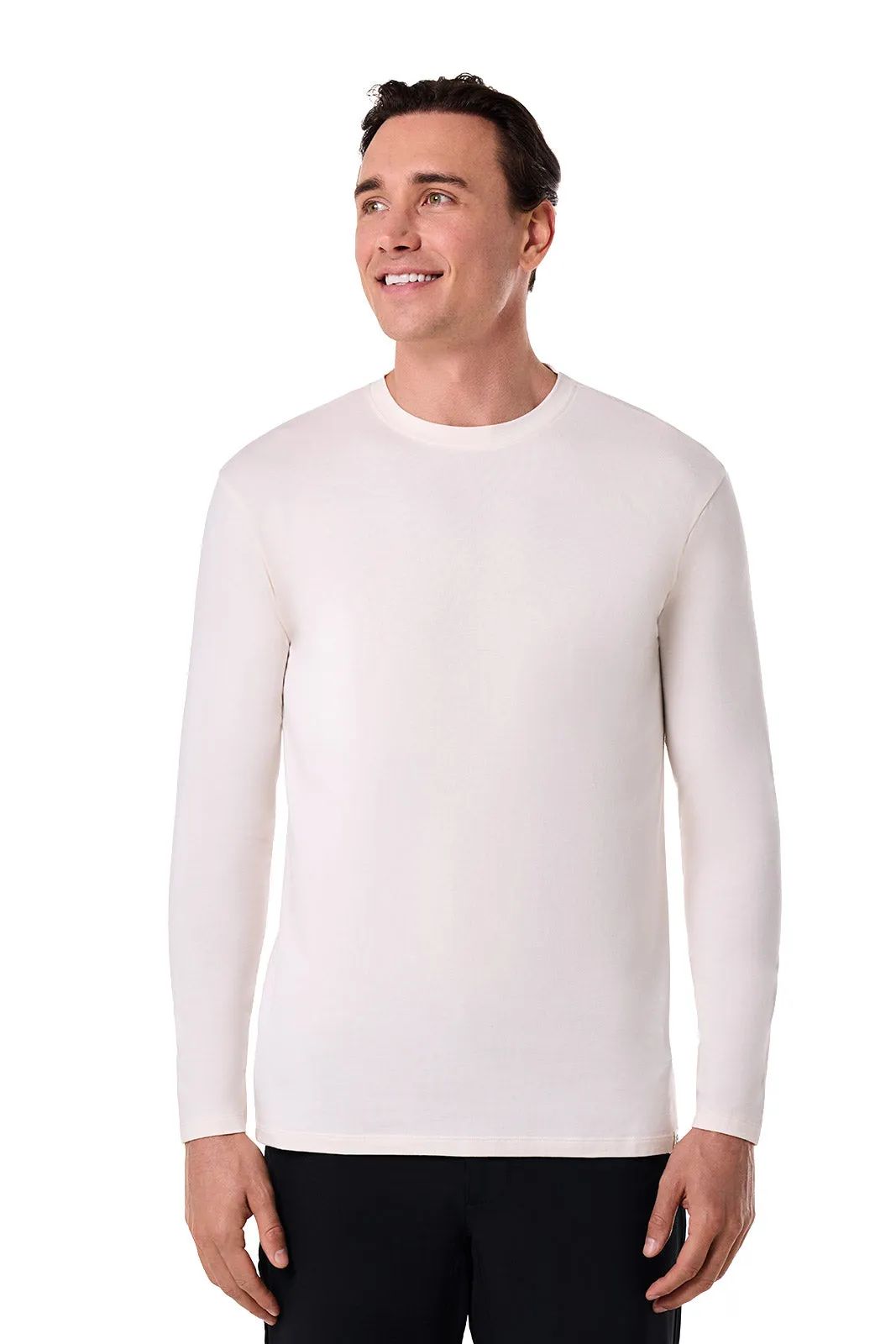 Men's Morada Everyday Long Sleeve T-Shirt | Pearl