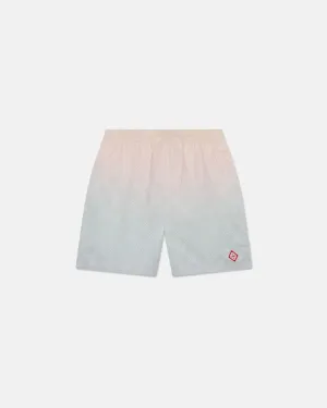 Mens Perforated Shorts Gradiant