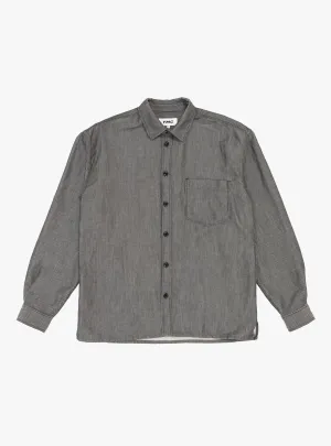 Mitchum Cotton Linen LS Shirt Charcoal