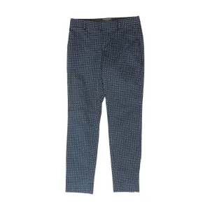 Navy Polka Dot Chino Pants