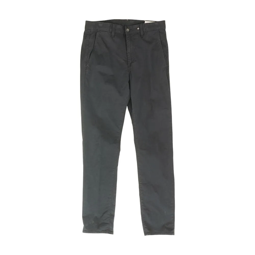 Navy Solid Chino Pants