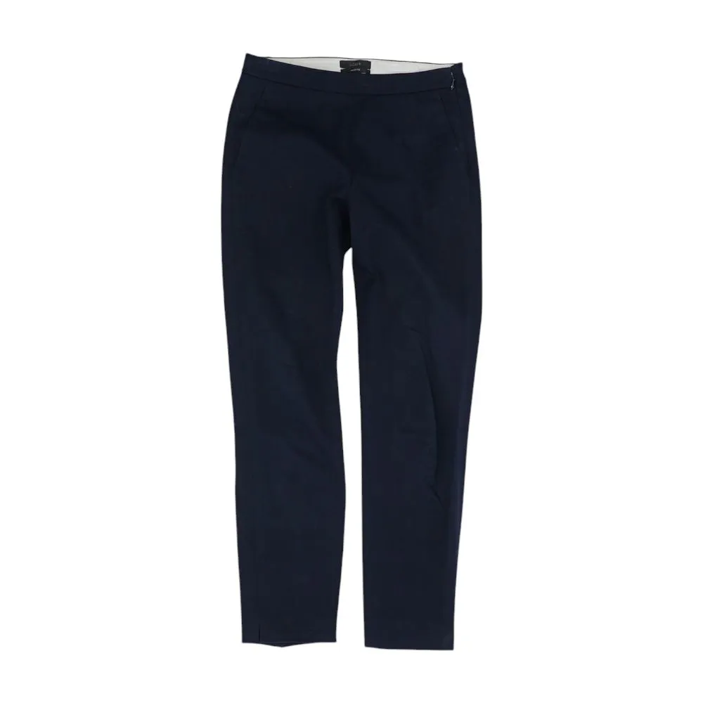 Navy Solid Chino Pants