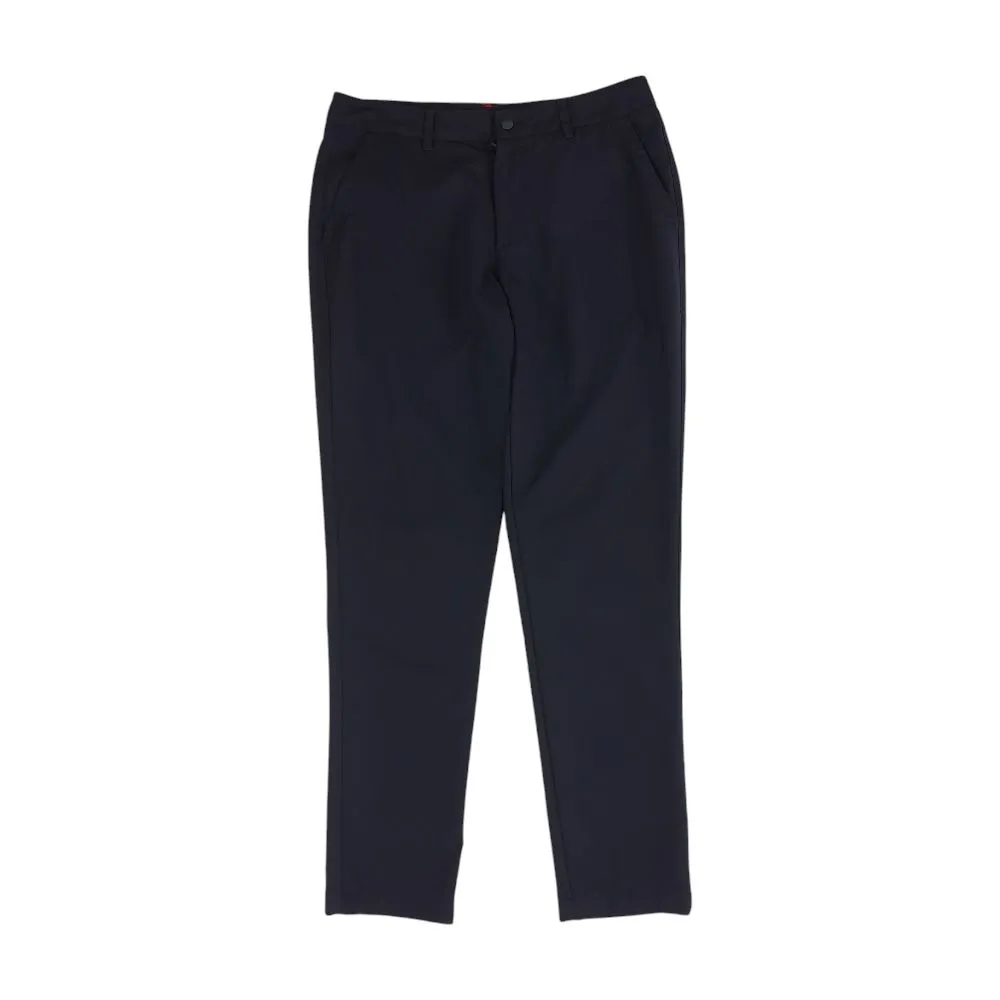 Navy Solid Chino Pants