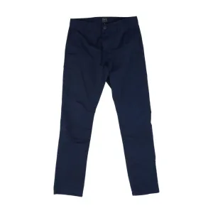 Navy Solid Chino Pants