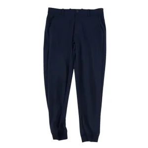 Navy Solid Chino Pants