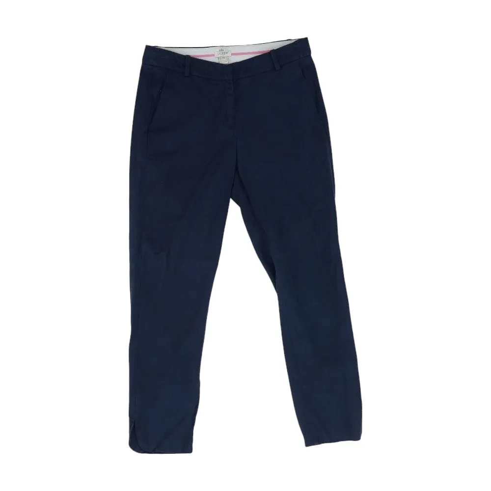 Navy Solid Chino Pants