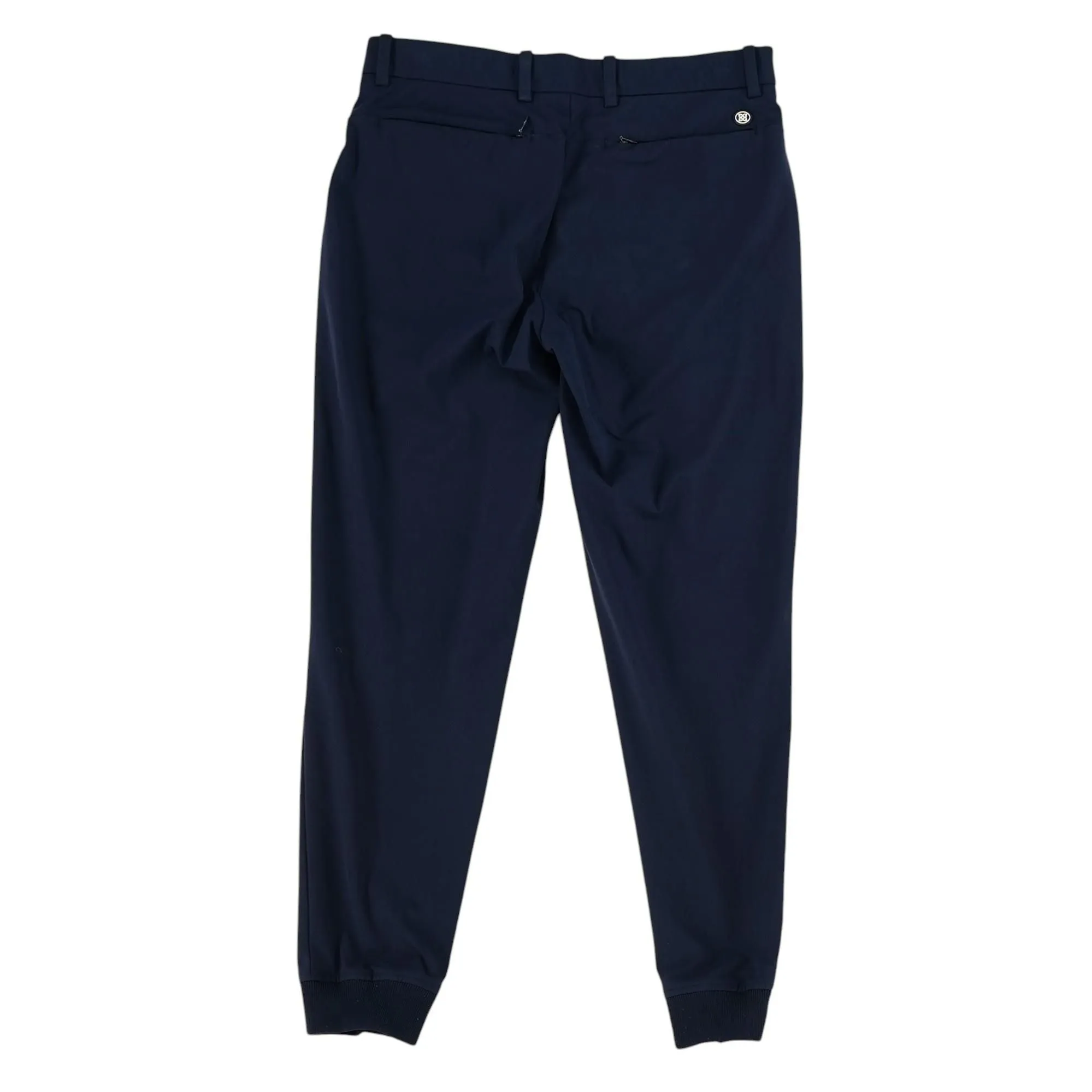 Navy Solid Chino Pants