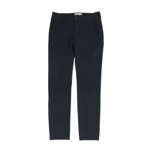 Navy Solid Chino Pants