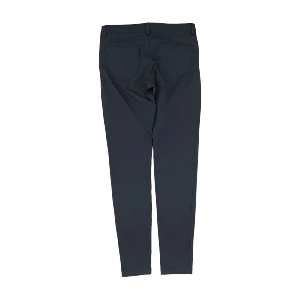 Navy Solid Chino Pants