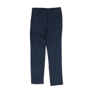 Navy Solid Chino Pants