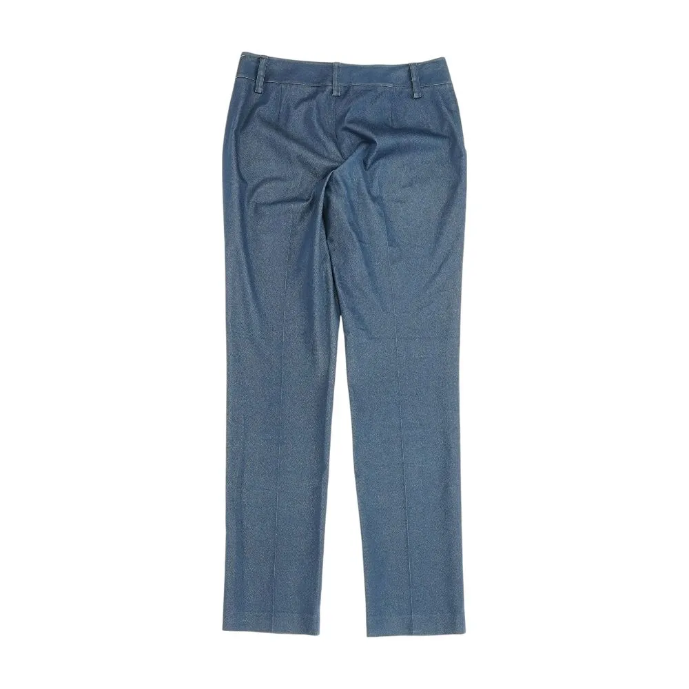 Navy Solid Chino Pants