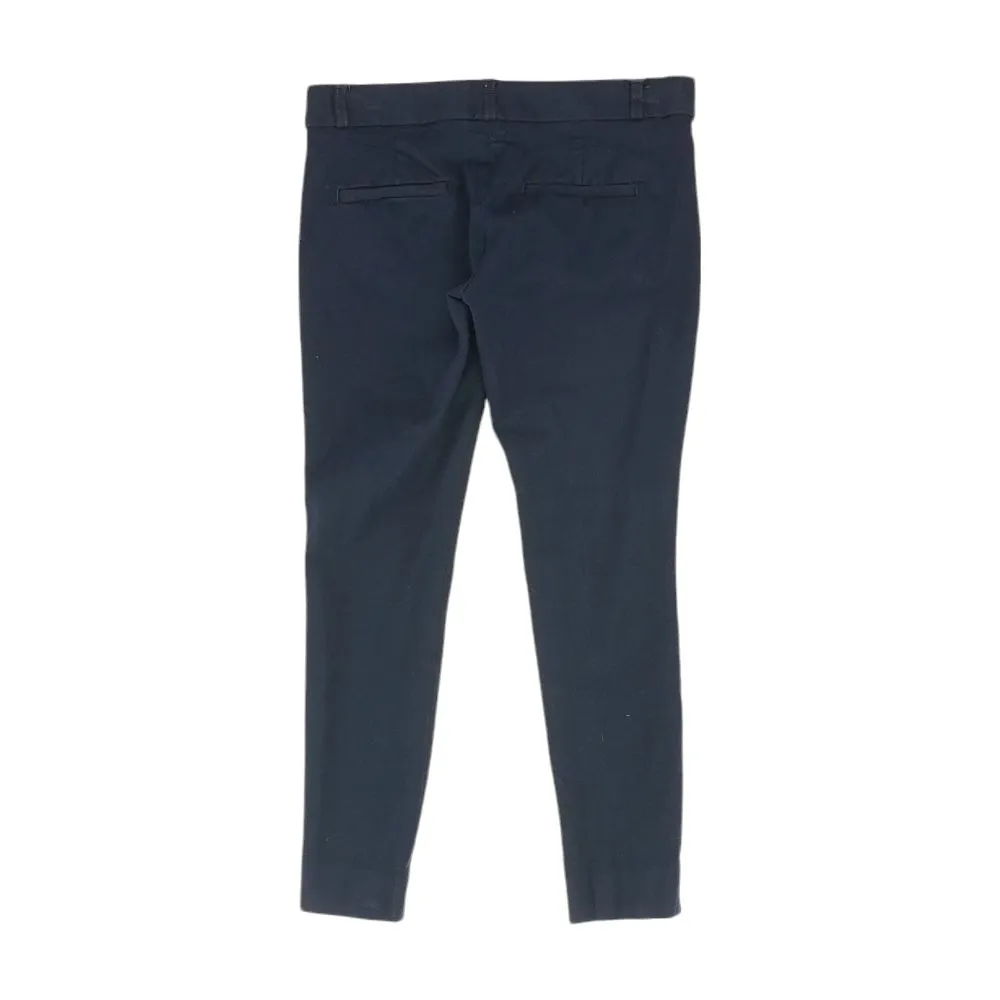 Navy Solid Chino Pants