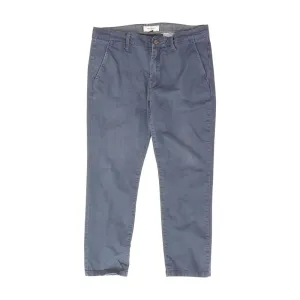 Navy Solid Chino Pants