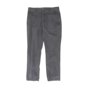 Navy Solid Chino Pants