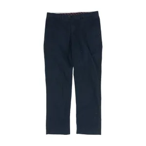 Navy Solid Chino Pants
