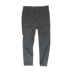Navy Solid Chino Pants