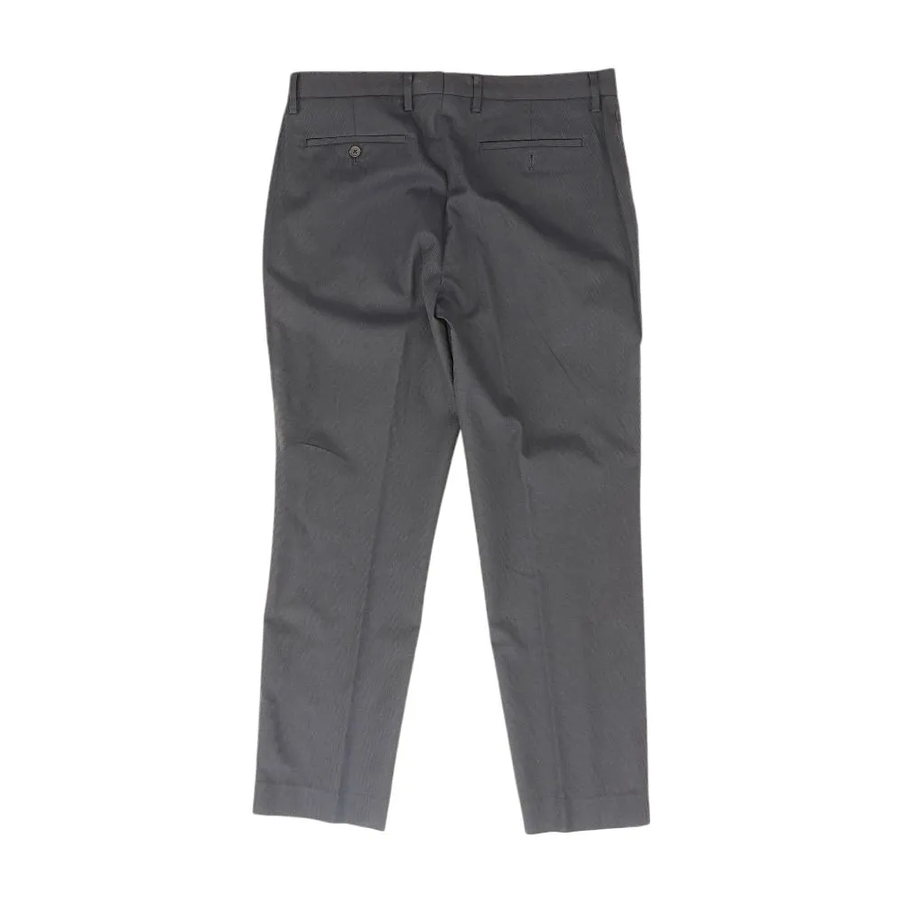 Navy Solid Chino Pants