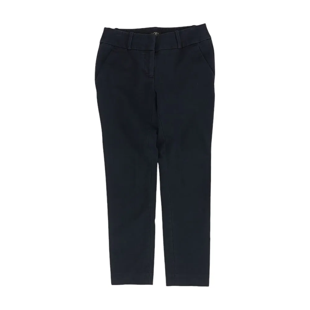 Navy Solid Chino Pants