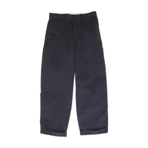 Navy Solid Chino Pants