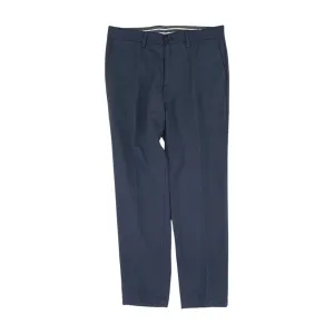 Navy Solid Chino Pants