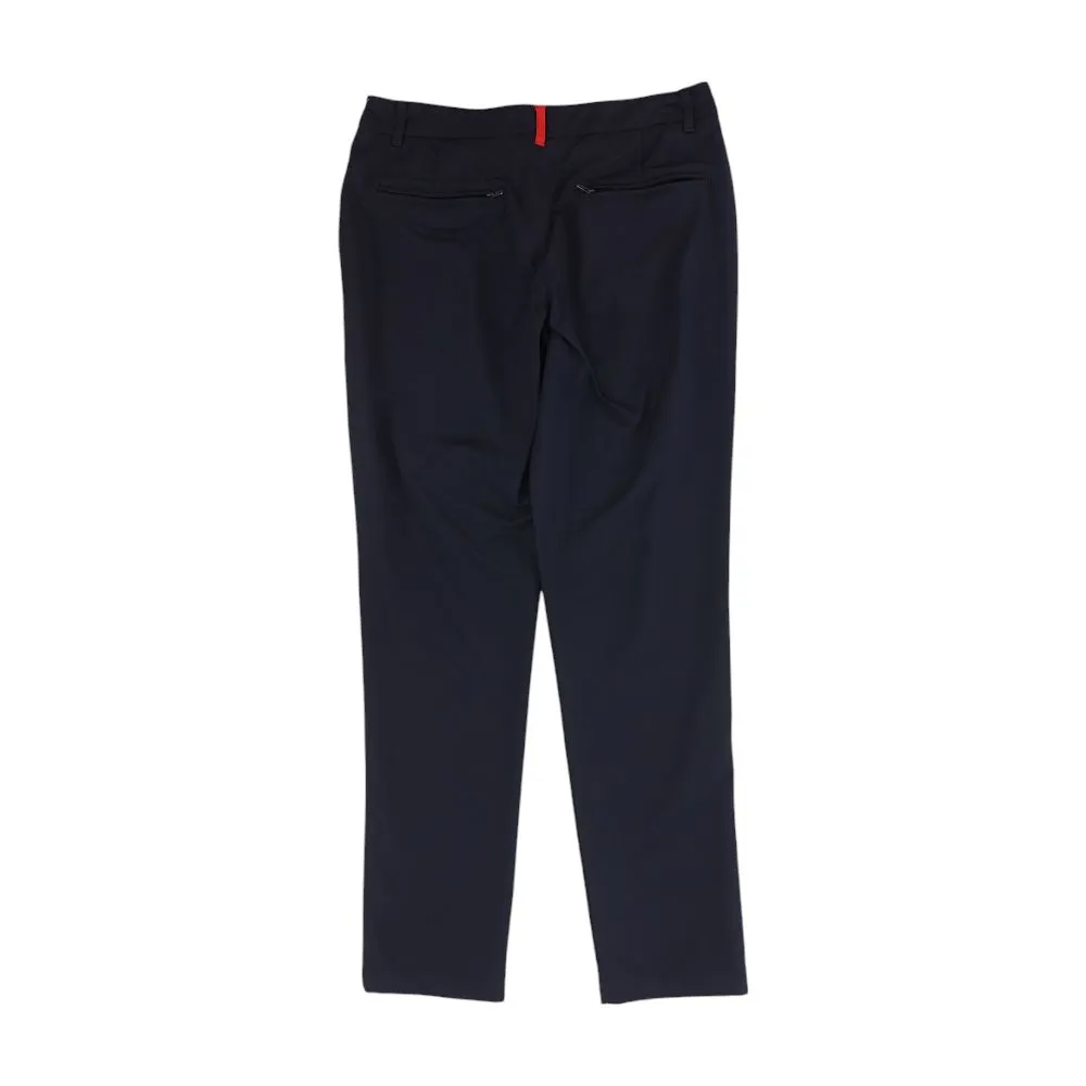 Navy Solid Chino Pants