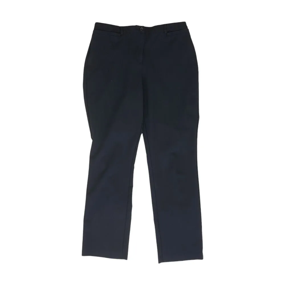 Navy Solid Chino Pants