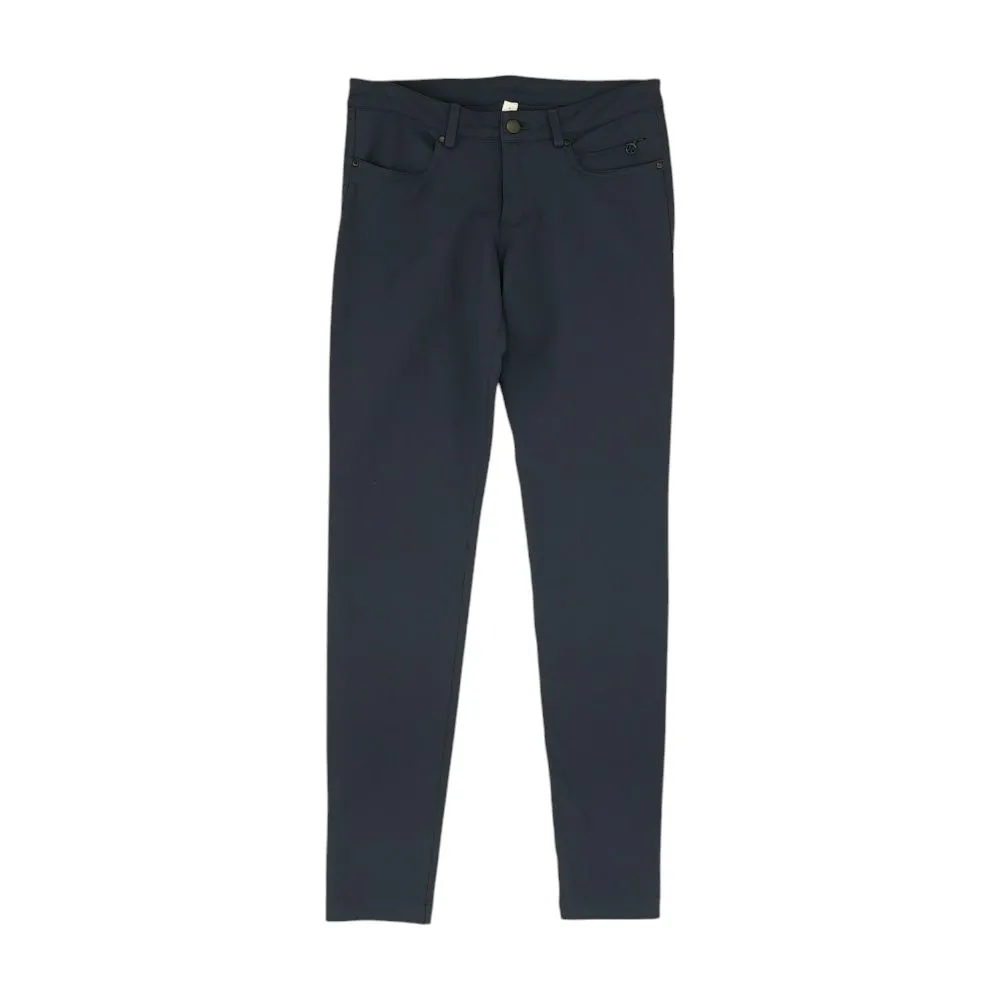 Navy Solid Chino Pants
