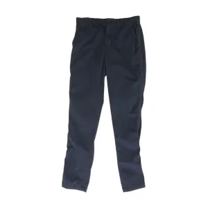 Navy Solid Chino Pants