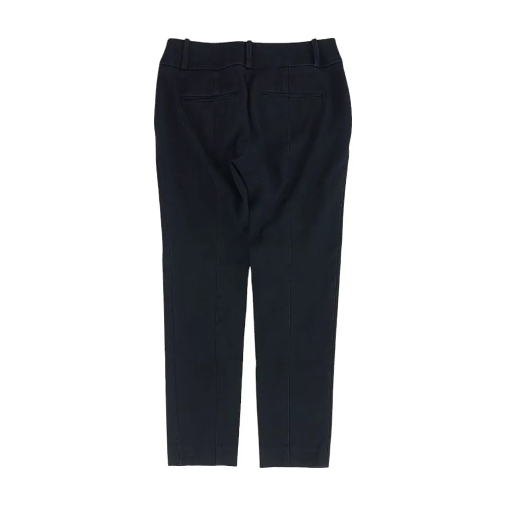 Navy Solid Chino Pants