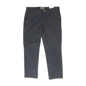 Navy Solid Chino Pants