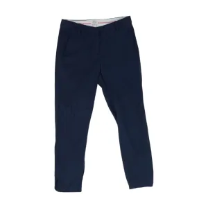 Navy Solid Chino Pants