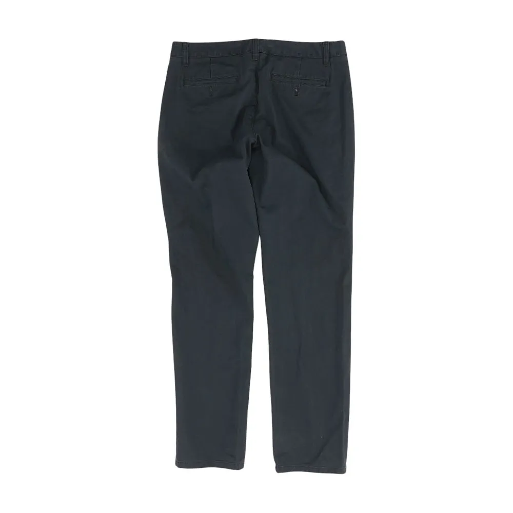 Navy Solid Chino Pants