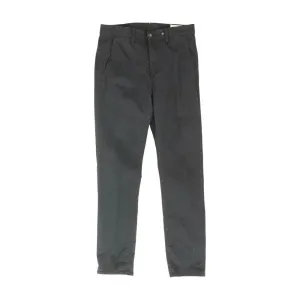 Navy Solid Chino Pants