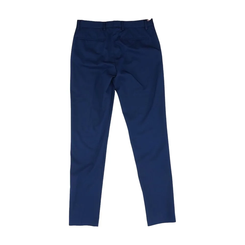 Navy Solid Chino Pants