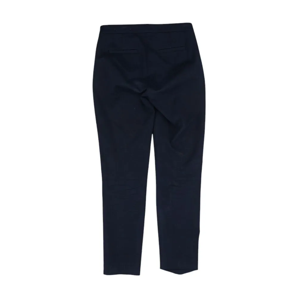 Navy Solid Chino Pants