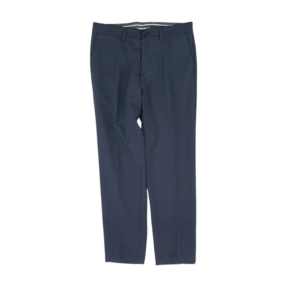 Navy Solid Chino Pants