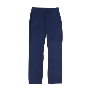 Navy Solid Chino Pants