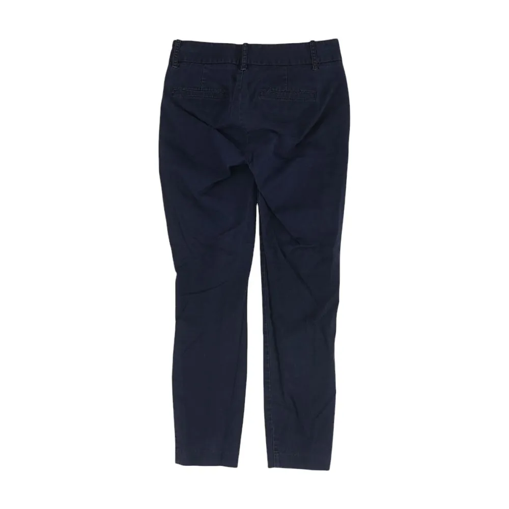 Navy Solid Chino Pants