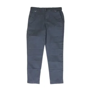 Navy Solid Chino Pants