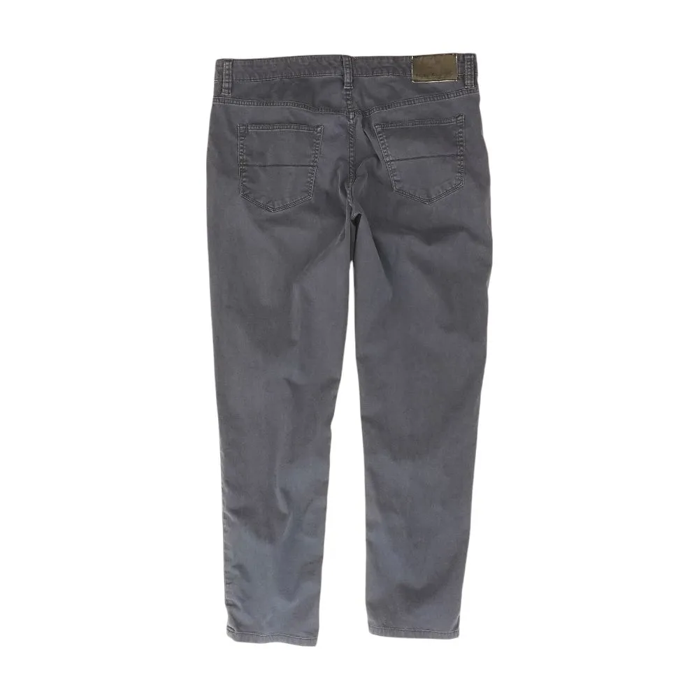 Navy Solid Chino Pants