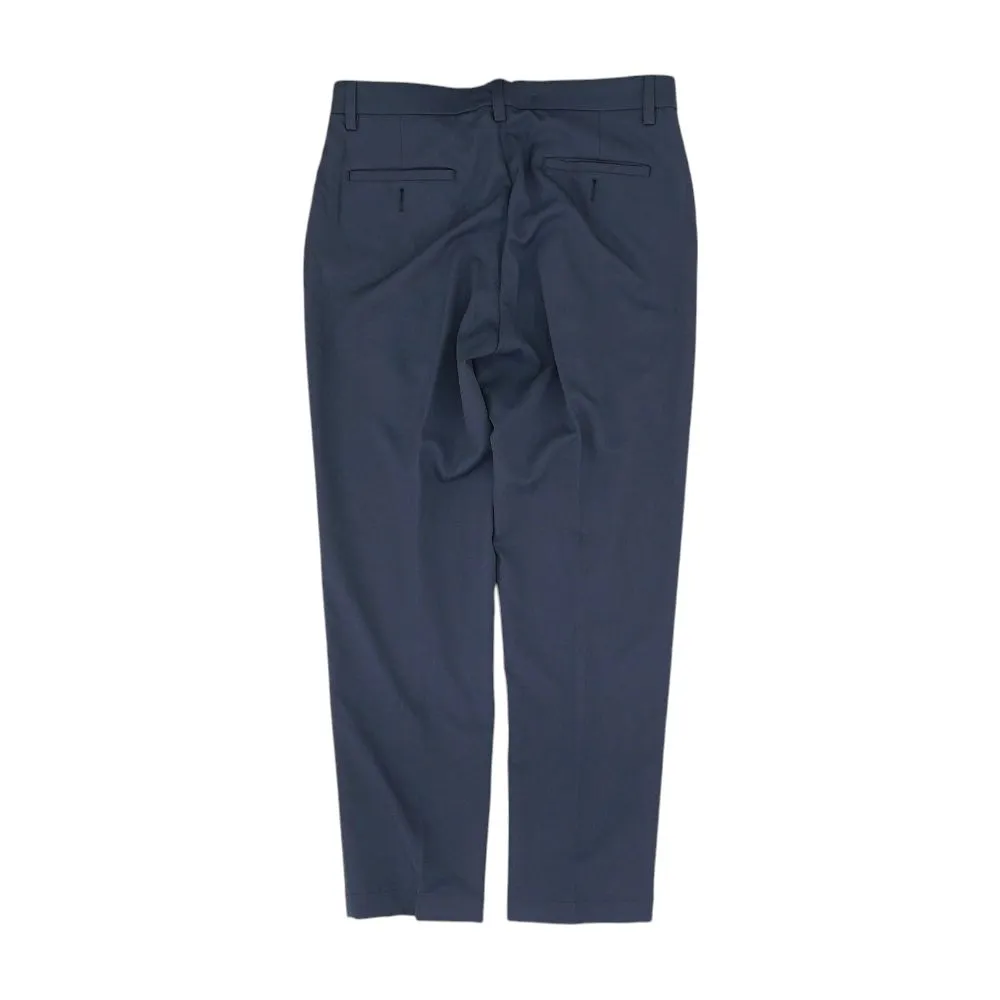 Navy Solid Chino Pants